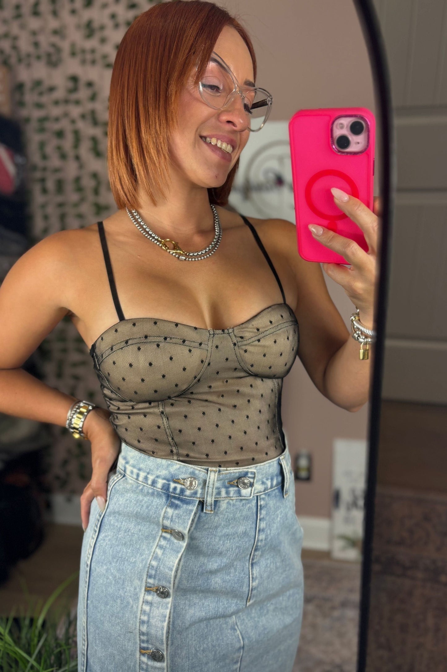 POLKADOT BODYSUIT