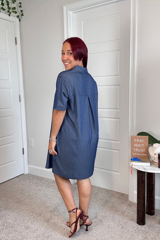 Denim T-shirt Dress 🚨pre-orden🚨