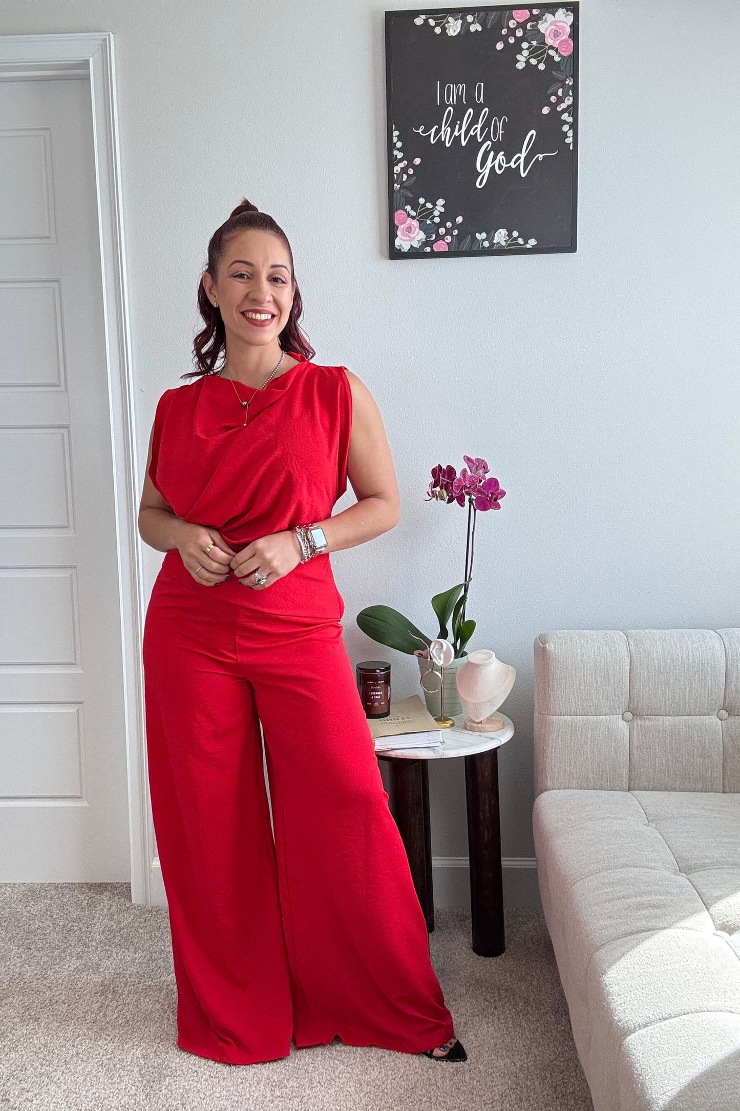 CONFIANZA JUMPSUIT ROJO
