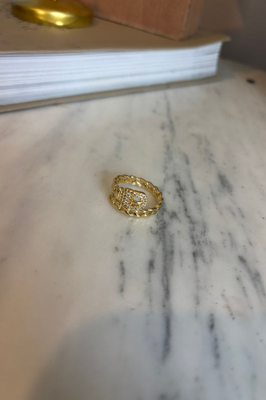 Buckle Chain Ring