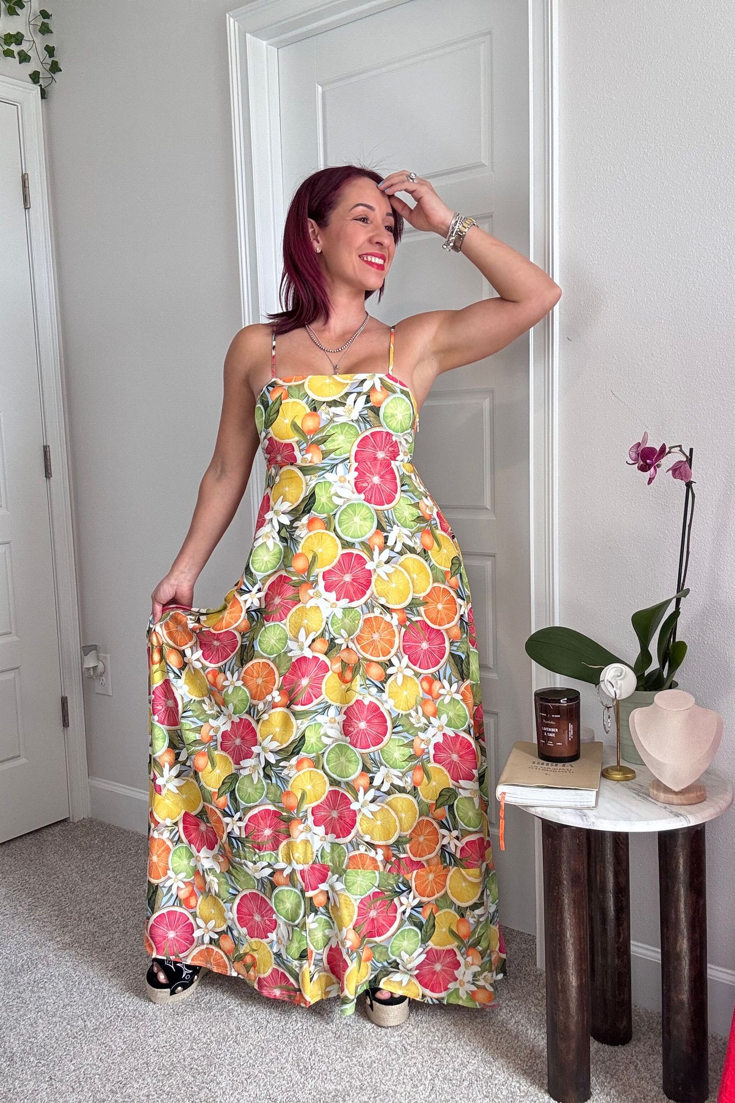 CITRUS MAXI DRESS