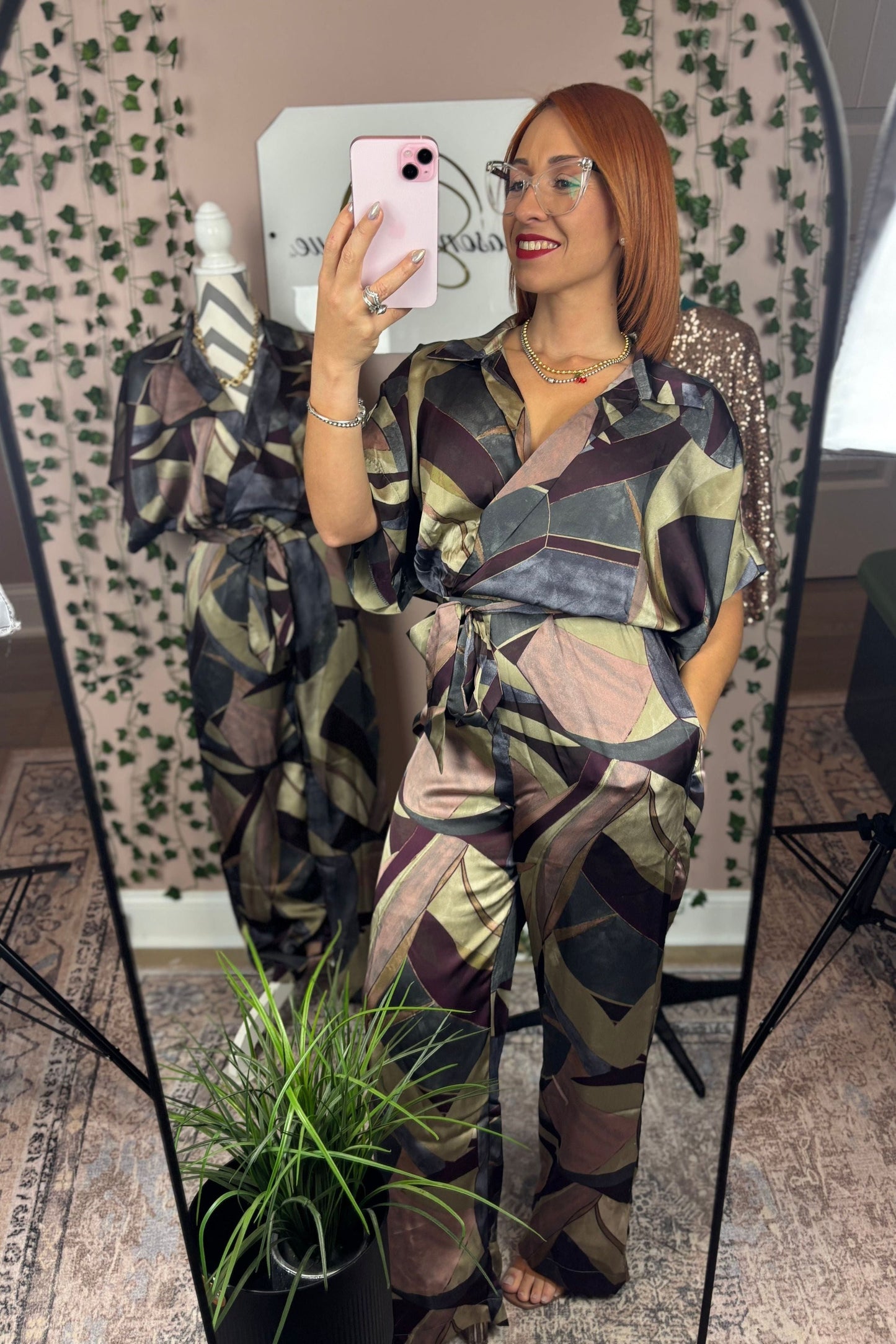MOSAIC JUMPSUIT