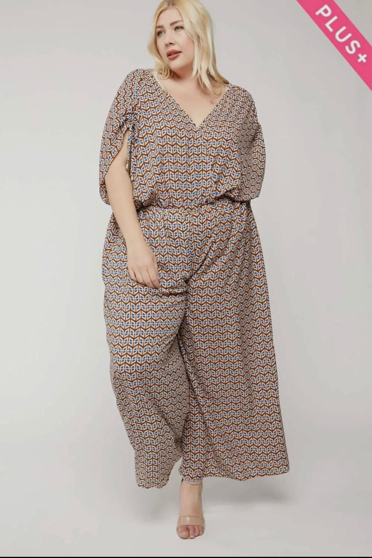MONO CUELLO EN V TALLAS GRANDES