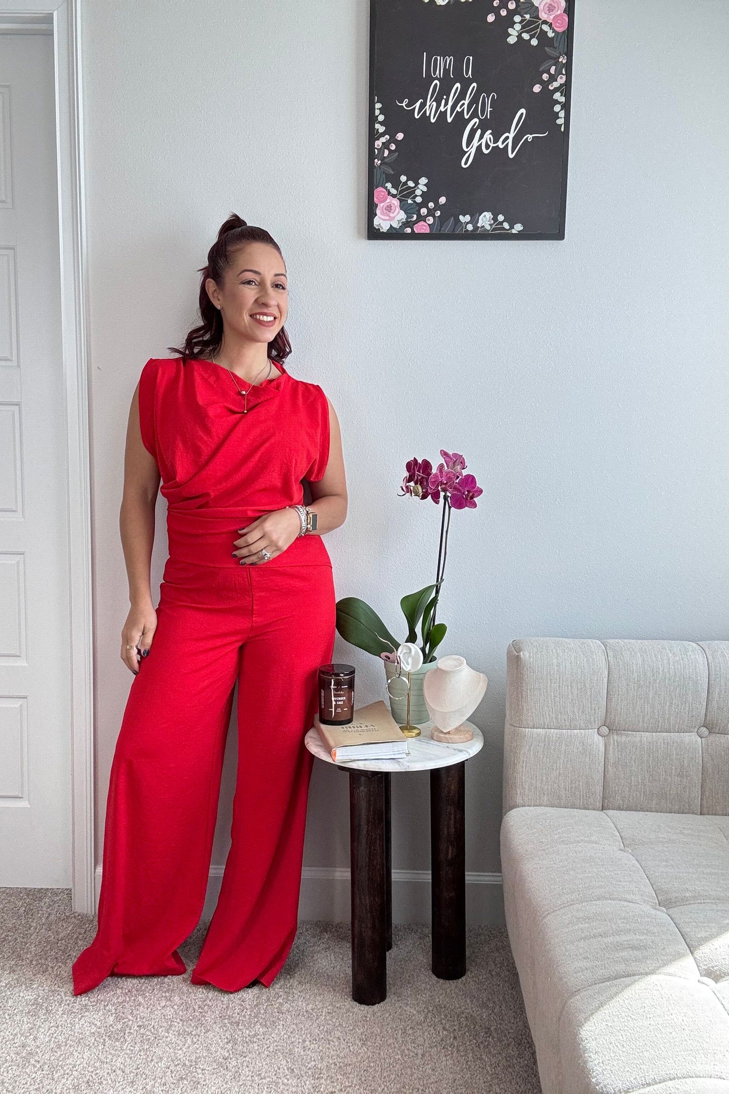 CONFIANZA JUMPSUIT ROJO