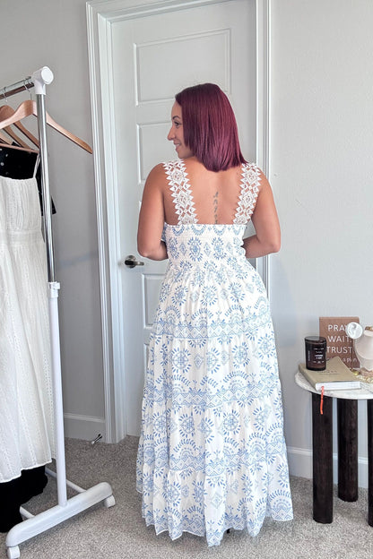 Print Midi dress (solo LARGE)