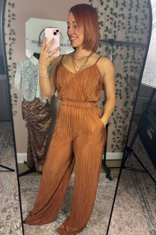 COPPER JUMPSUIT