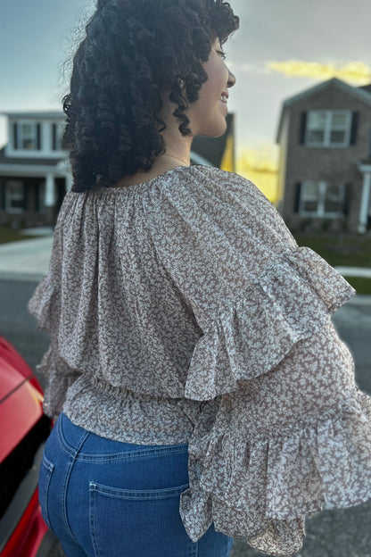 MOCHA BLOUSE