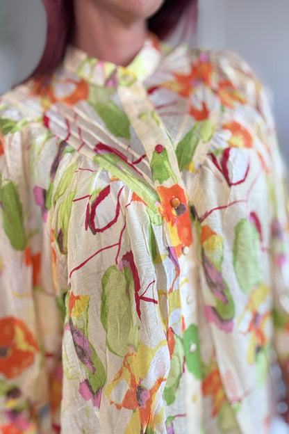 Colorful Oversized Blouse