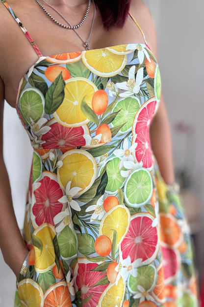 CITRUS MAXI DRESS