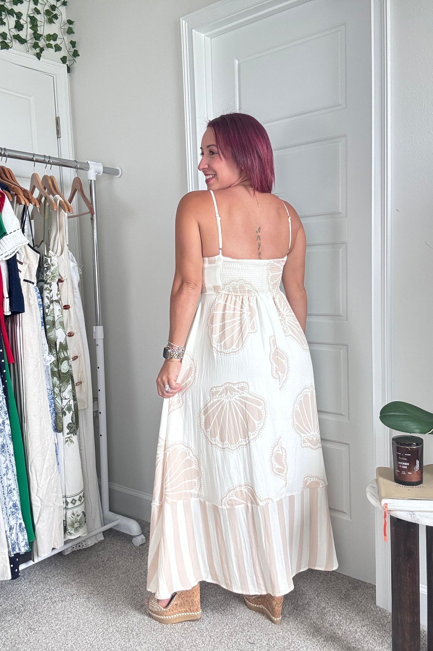 Seashell Midi Dress