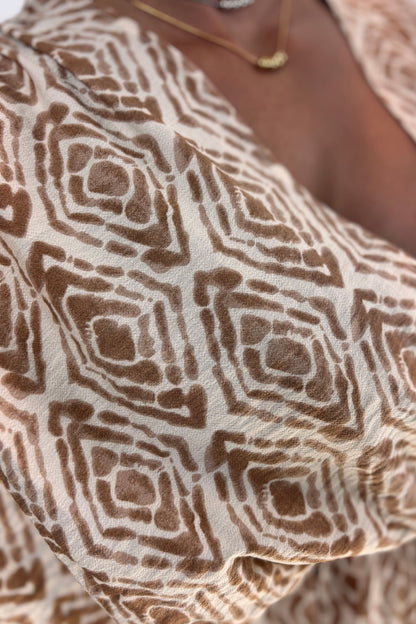 GRACE AND MODESTY-RUCHED SHOULDER TIMELESS JUMPSUIT