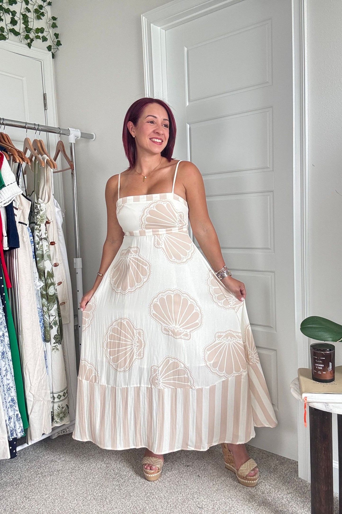 Seashell Midi Dress