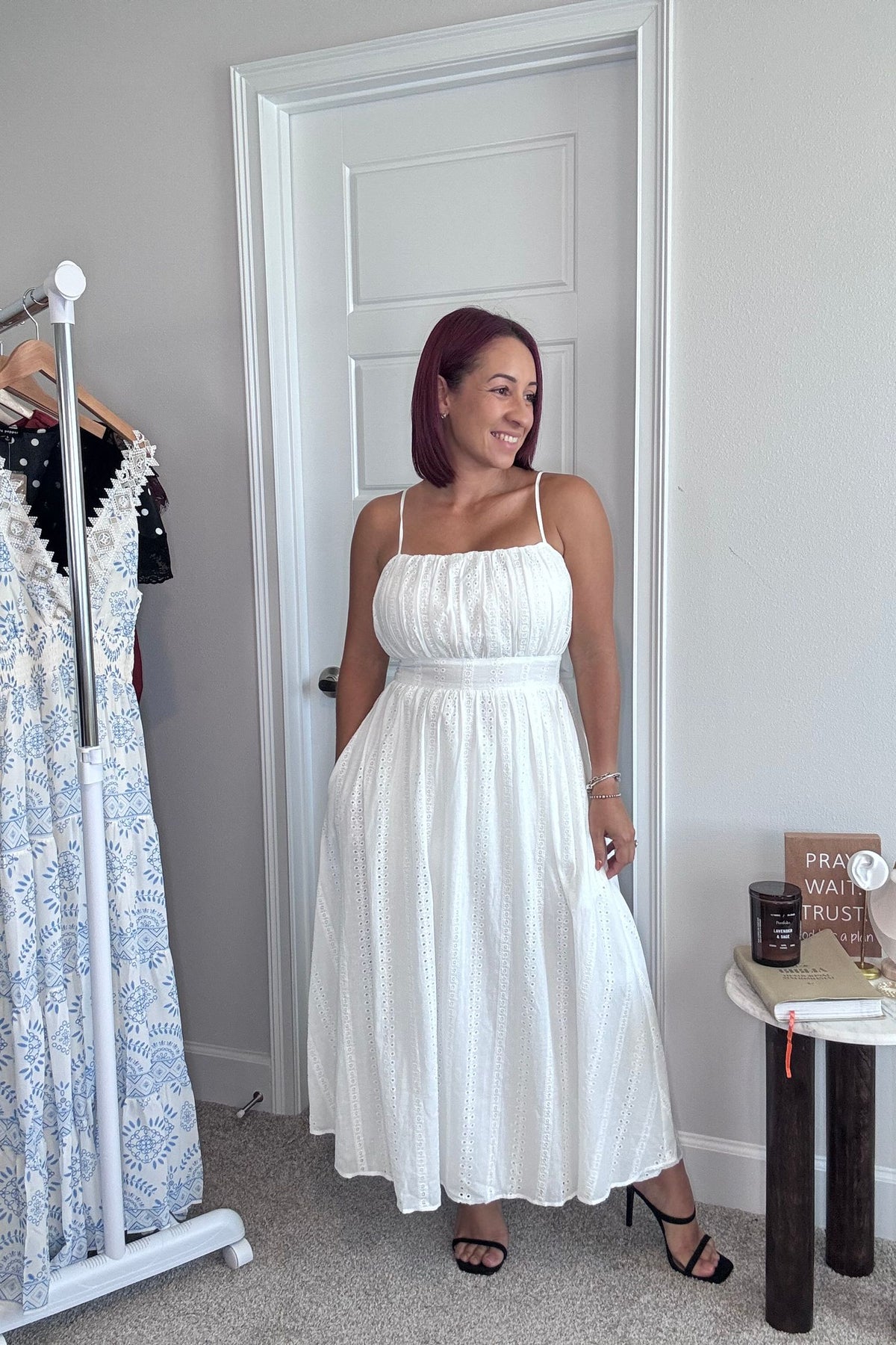 Elegant white dress