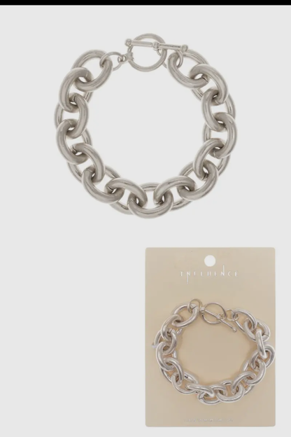 CADENA GRUESA DE PLATA