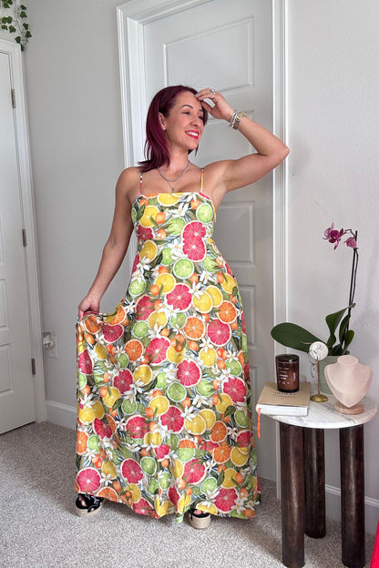 CITRUS MAXI DRESS