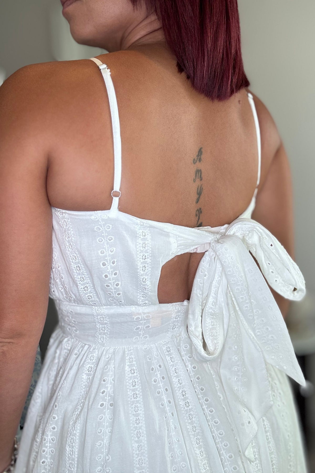 Elegant white dress