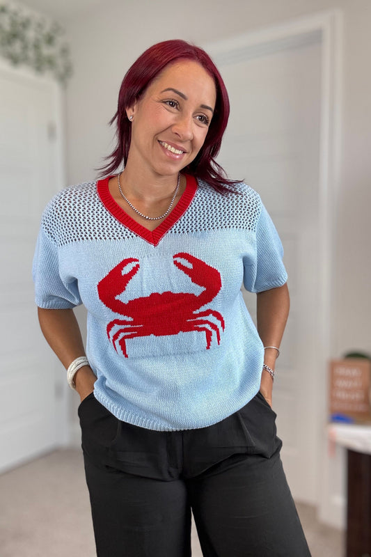 Crab Design Top
