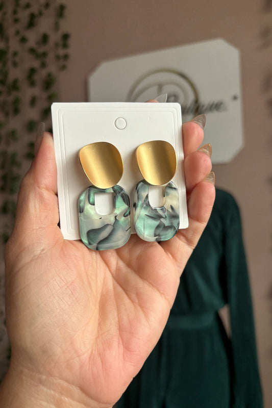 PENDIENTES MARMOLADOS