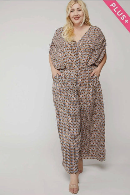 MONO CUELLO EN V TALLAS GRANDES