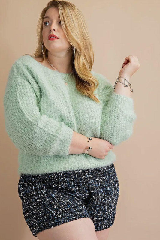 SAGE SWEATER plus