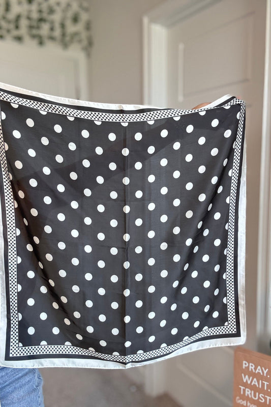 Polka Dot Scarf