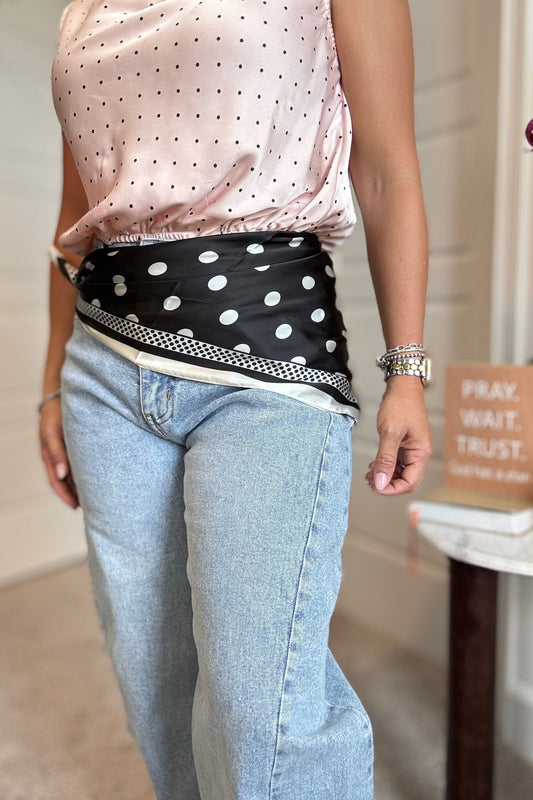Polka Dot Scarf